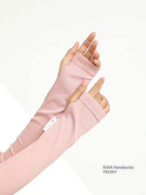 KAIA Knitted Handsocks | Peony