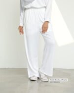 KAIA Knitted Pants | Offwhite