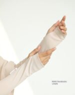 KAIA Knitted Handsocks | Linen