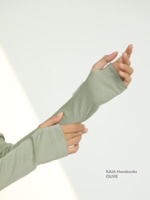 KAIA Knitted Handsocks | Olive