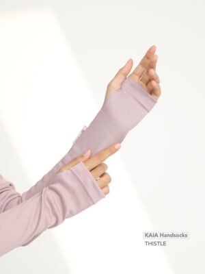 KAIA Knitted Handsocks | Thistle