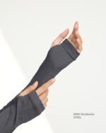 KAIA Knitted Handsocks | Steel