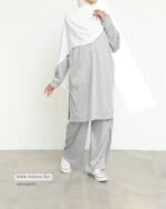 KAIA Knitted Set | AshGrey