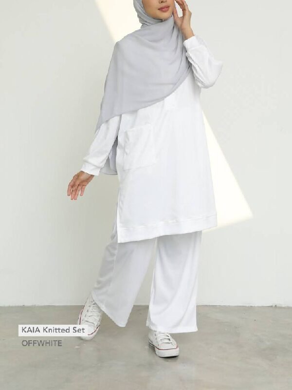 KAIA Knitted Set | OffWhite