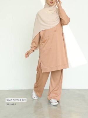 KAIA Knitted Set | Sahara