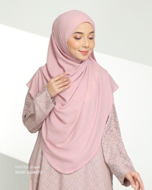 MAYRA Hijab | Rose Quartz
