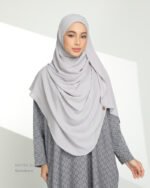 MAYRA Hijab | Gainsboro