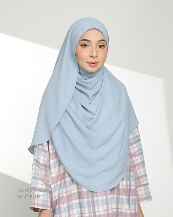 MAYRA Hijab | Mint Blue