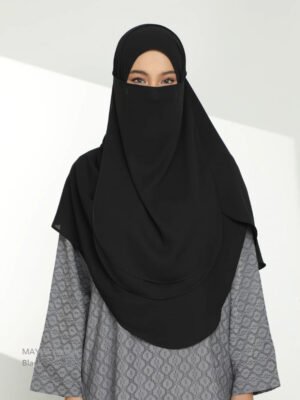 MAYRA Hijab | Black