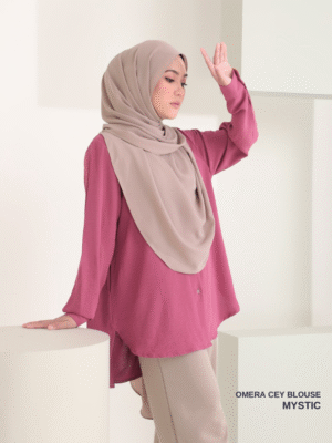 OMERA Cey Blouse | Mystic