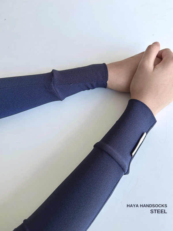 Haya Handsocks | Steel
