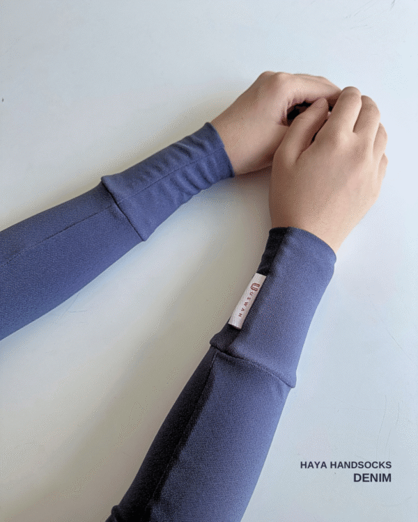 Haya Handsocks | Denim