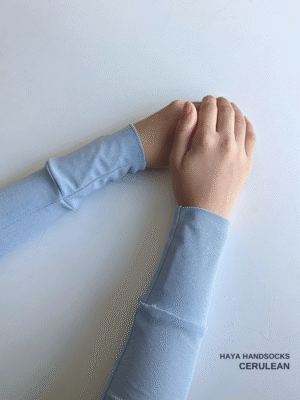 Haya Handsocks | Cerulean