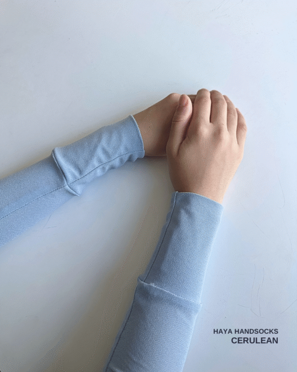 Haya Handsocks | Cerulean