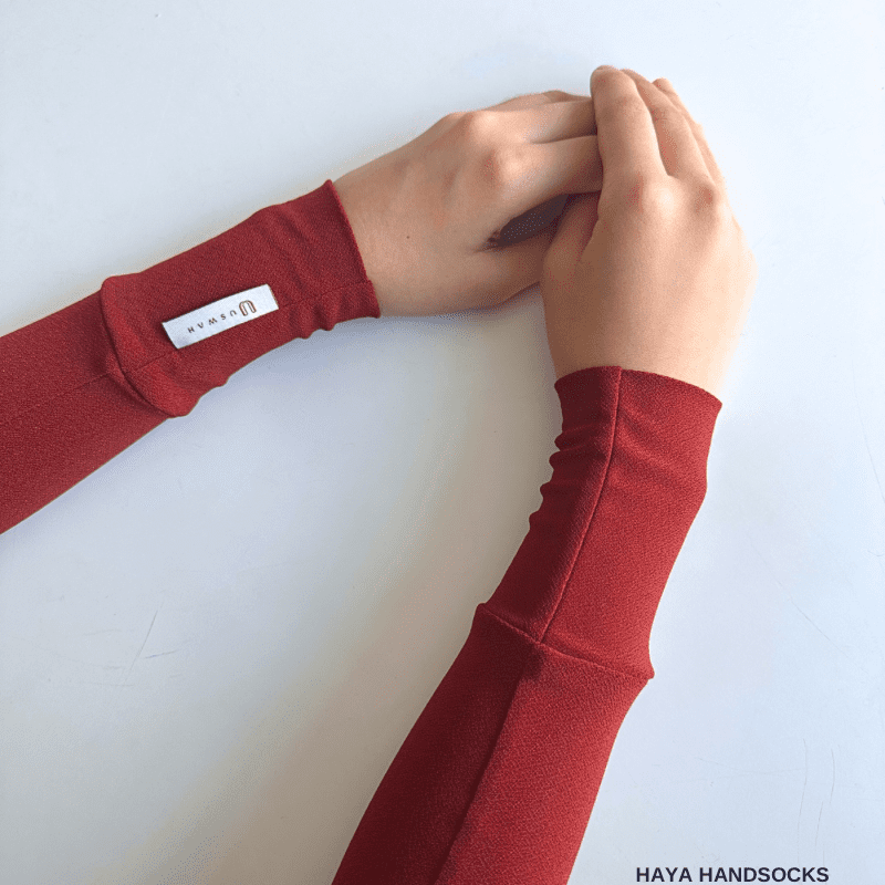 Haya Handsocks | Brick