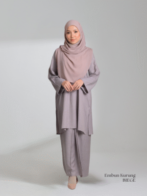 EMBUN Kurung Riau | Beige