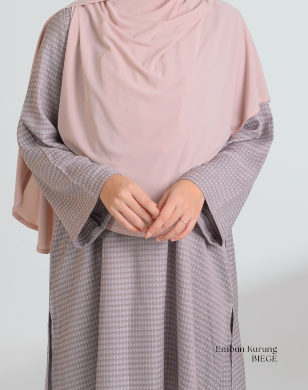EMBUN Kurung Riau | Beige