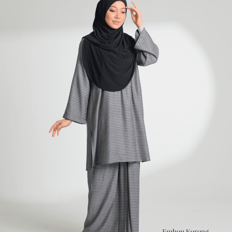 EMBUN Kurung Riau | Black