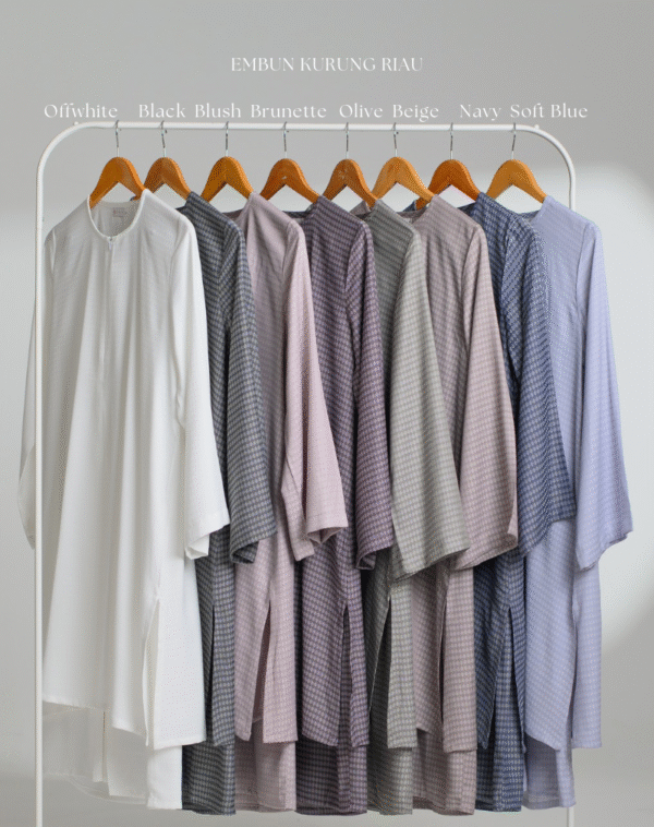 EMBUN Kurung Riau | Black