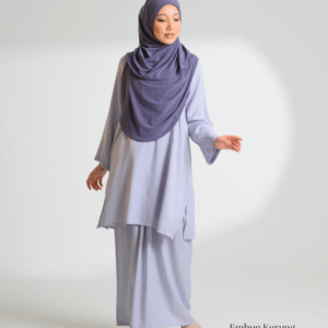 EMBUN Kurung Riau | Soft Blue