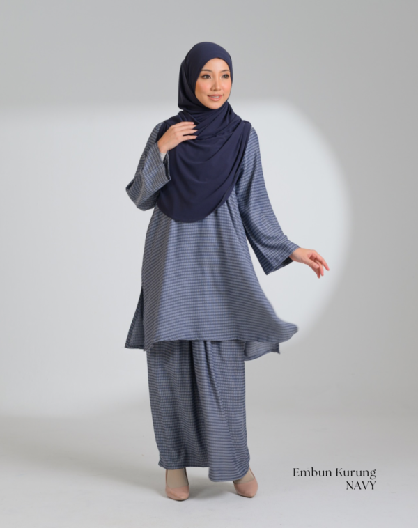 EMBUN Kurung Riau | Navy
