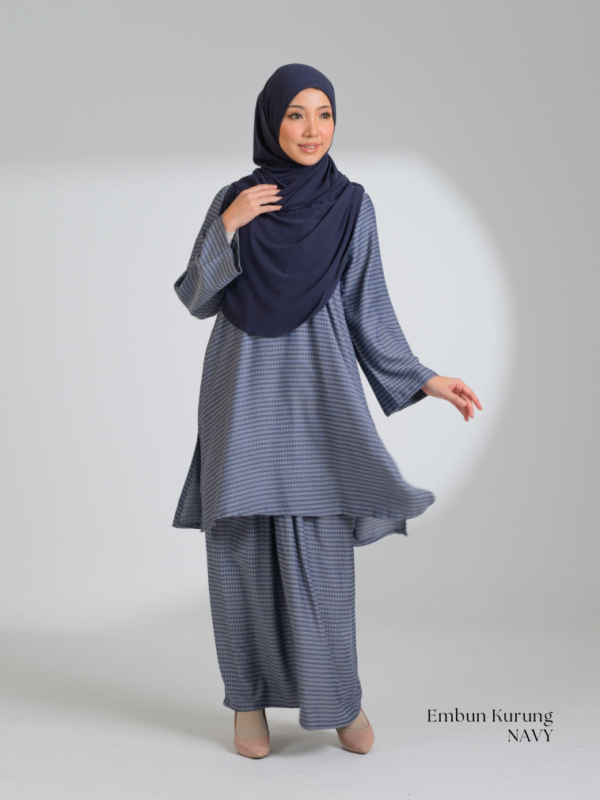 EMBUN Kurung Riau | Navy