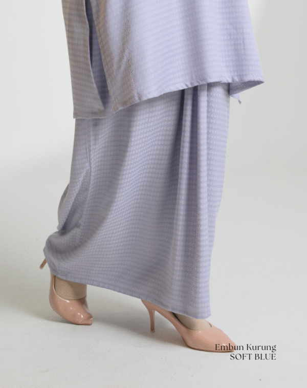 EMBUN Kurung Riau | Soft Blue