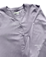 AMENA Cotton Blouse | Lilac